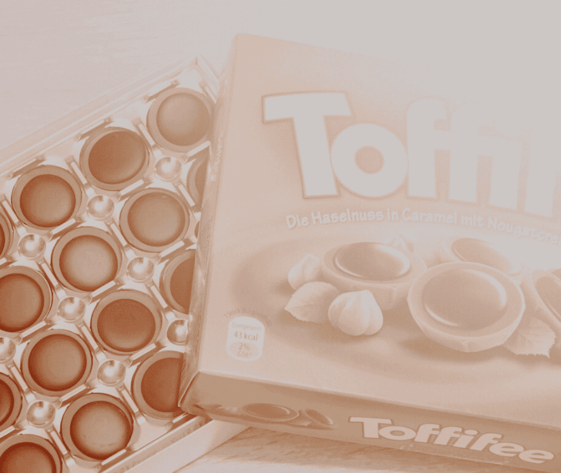 Mein Leben ist eine Toffifee-Schachtel